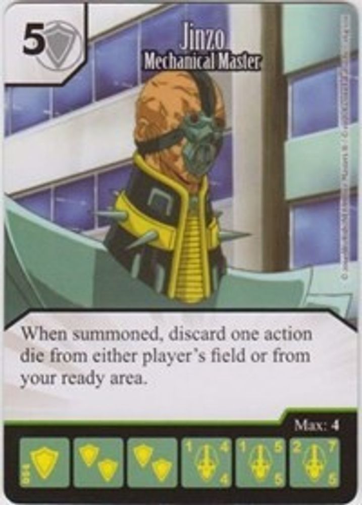 Jinzo - Mechanical Master, Standard, front