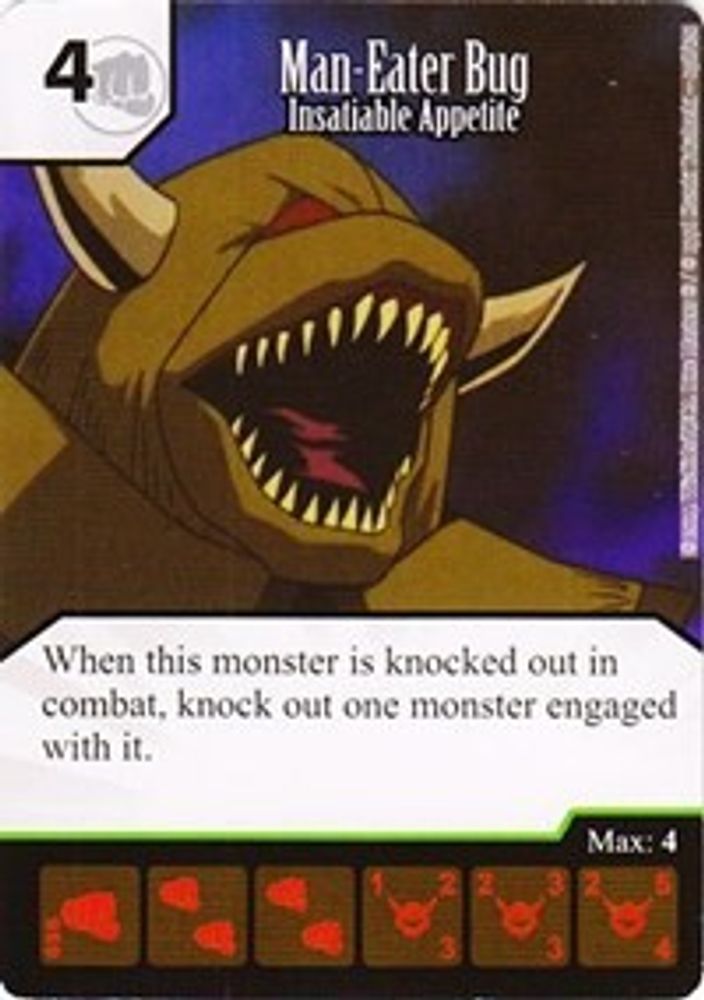 Man-Eater Bug - Insatiable Appetite, Standard, front
