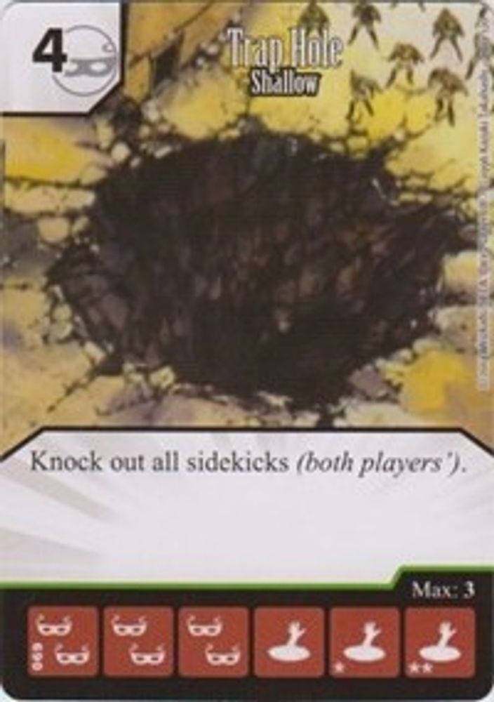 Trap Hole - Shallow, Standard, front