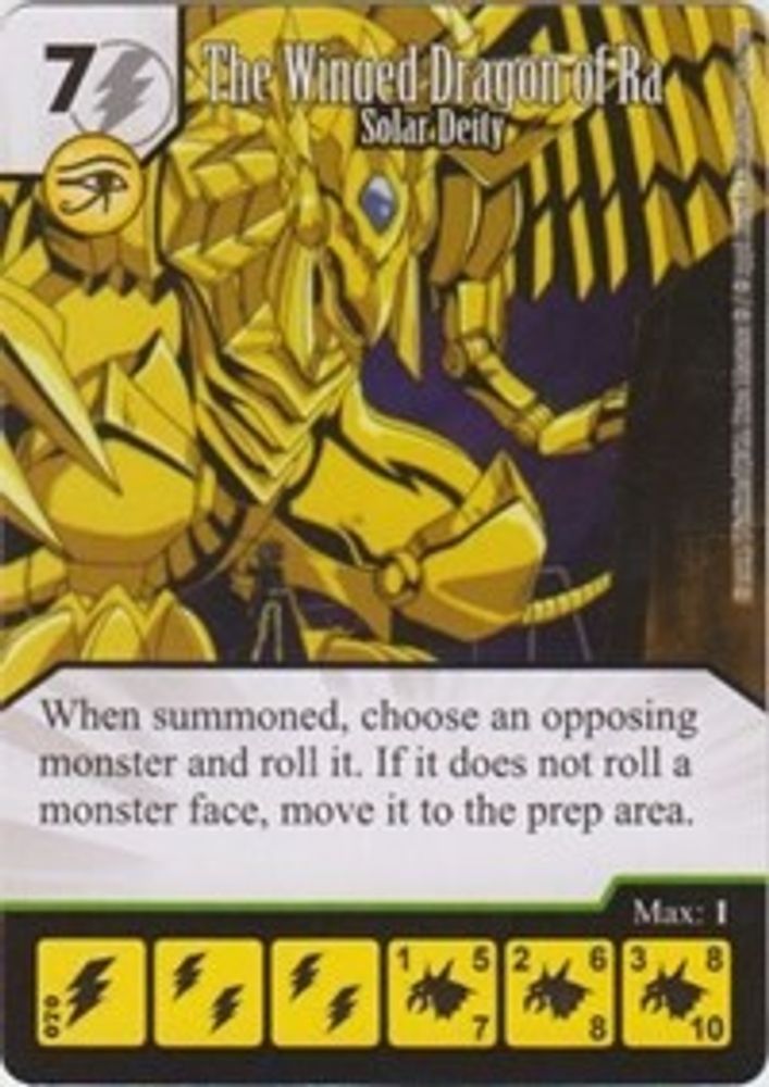 The Winged Dragon of Ra - Solar Deity, Standard, front