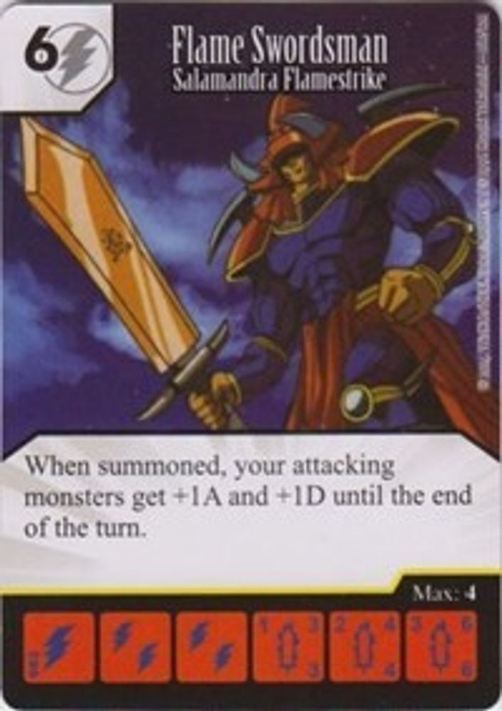 Flame Swordsman - Salamandra Flamestrike, Standard, front