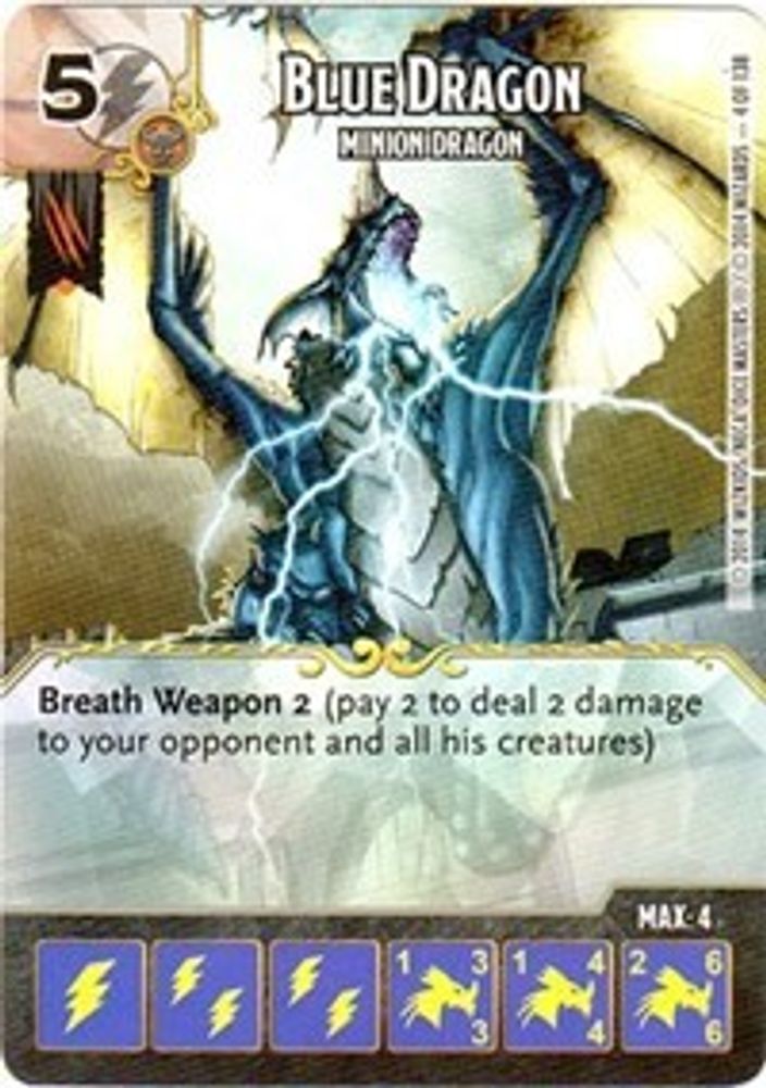 Blue Dragon - Minion Dragon, Standard, front