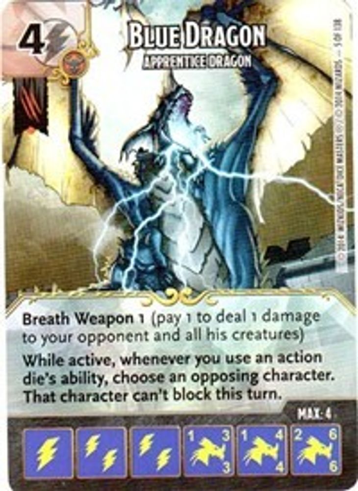 Blue Dragon - Apprentice Dragon, Standard, front