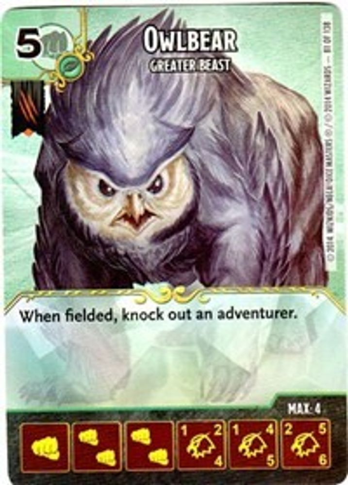 Owlbear - Greater Beast, Standard, front