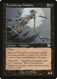 Treacherous Vampire, Judgment