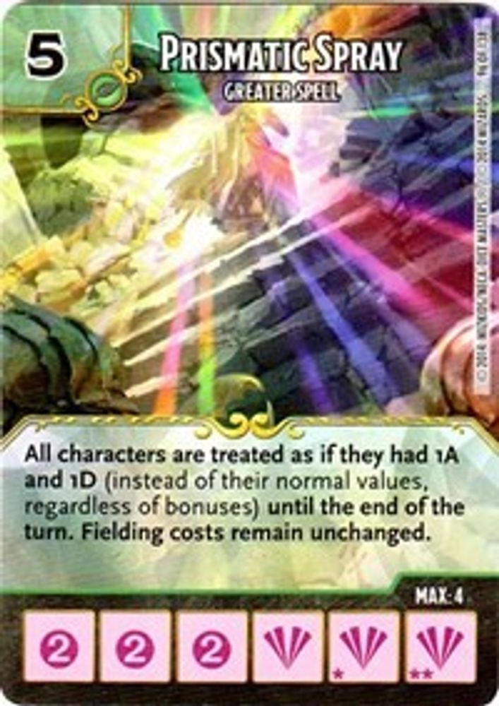 Prismatic Spray - Greater Spell, Standard, front