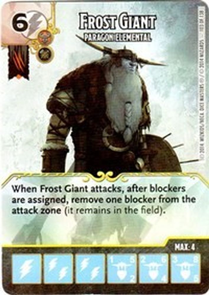 Frost Giant - Paragon Elemental, Standard, front