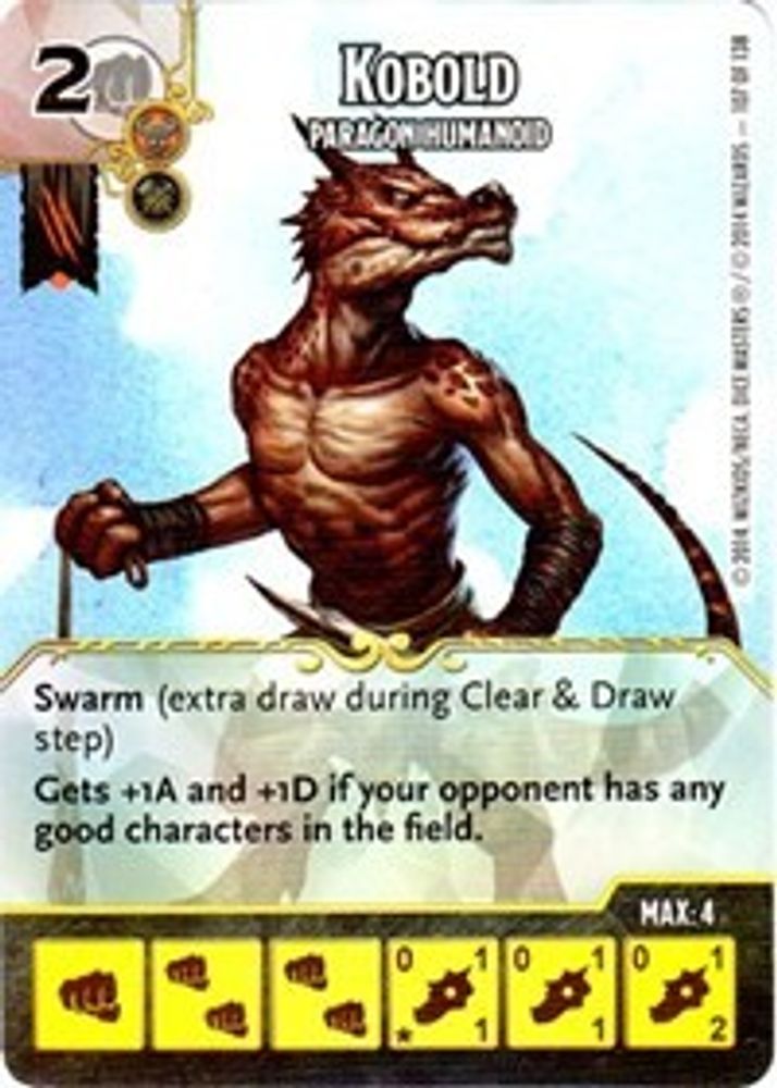 Kobold - Paragon Humanoid, Standard, front