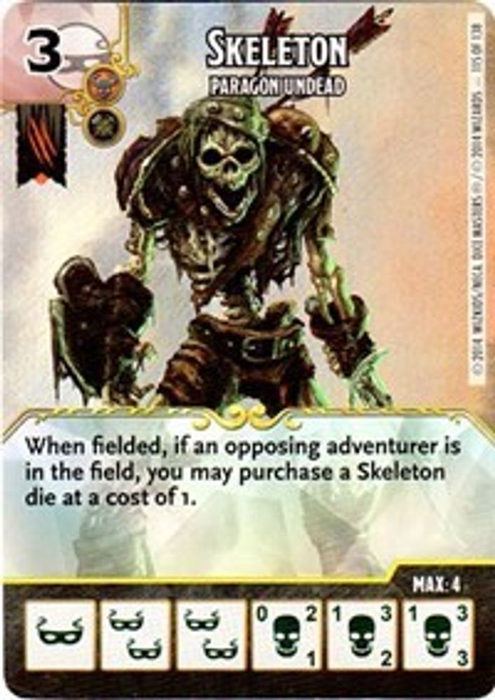 Skeleton - Paragon Undead, Standard, front