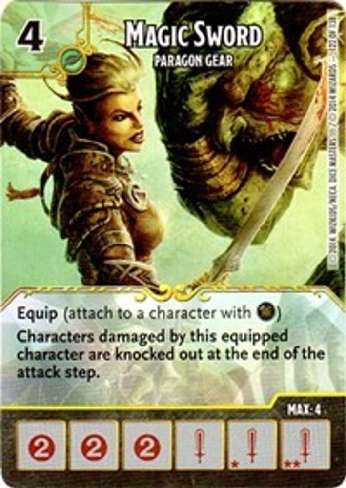 Magic Sword - Paragon Gear, Standard, front