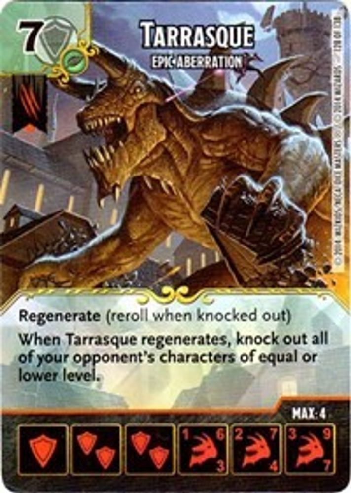 Tarrasque - Epic Aberration, Standard, front