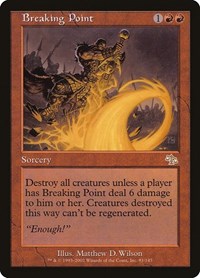Breaking Point, Judgment