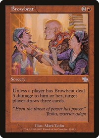 Browbeat, Judgment