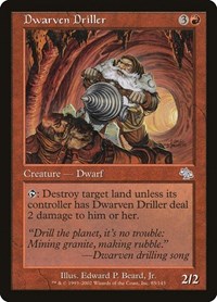 Dwarven Driller, Judgment