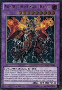 Archfiend Black Skull Dragon (UTR)