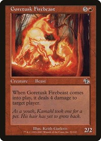 Goretusk Firebeast, Judgment