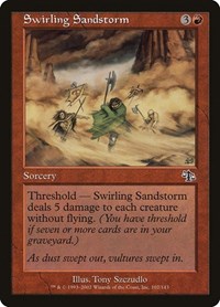 Swirling Sandstorm, Judgment
