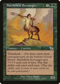 Battlefield Scrounger, Judgment