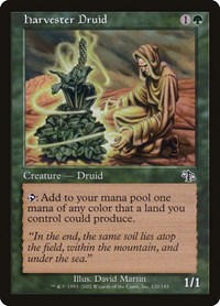 Harvester Druid, Judgment