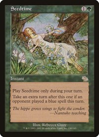 Seedtime, Judgment