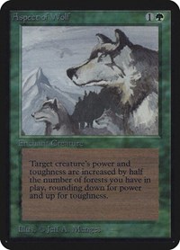 Aspect of Wolf, Alpha Edition