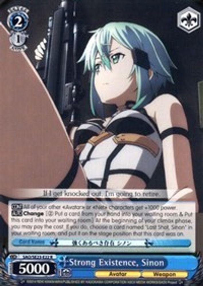 Strong Existence, Sinon, Standard, front