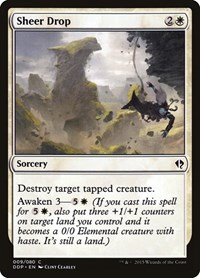 Sheer Drop, Duel Decks: Zendikar vs. Eldrazi