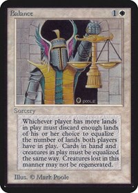 Balance, Alpha Edition