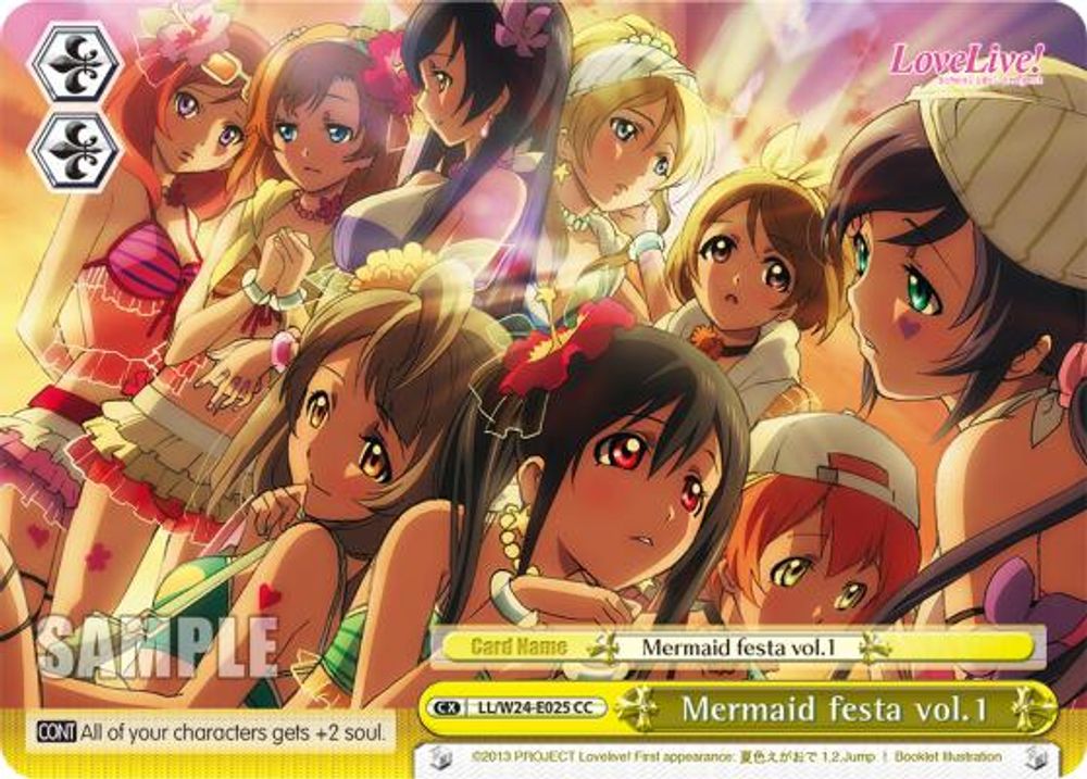 Mermaid festa vol.1, Standard, front