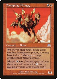 Snapping Thragg, Onslaught