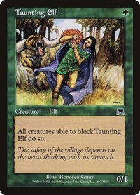 Taunting Elf, Onslaught