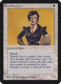 Benalish Hero, Alpha Edition
