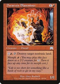 Dwarven Blastminer, Onslaught