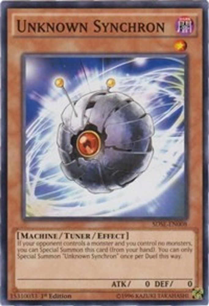 Unknown Synchron, 1st-edition, front