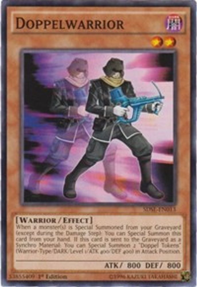Doppelwarrior, 1st-edition, front