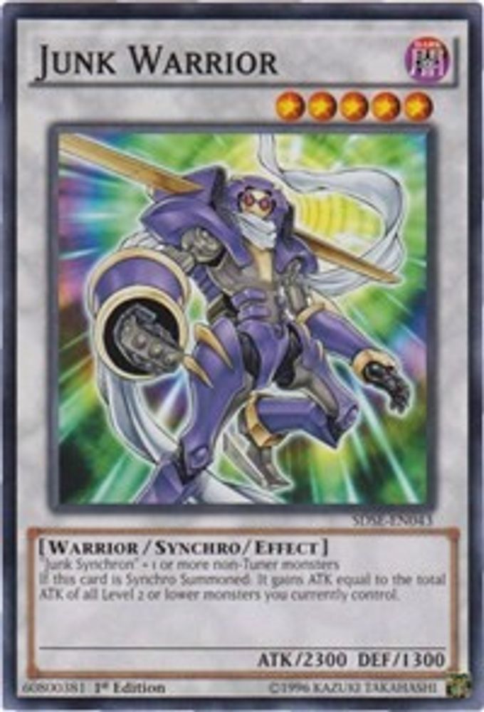 Junk Warrior, 1st-edition, front