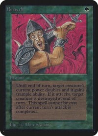 Berserk, Alpha Edition