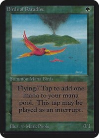 Birds of Paradise, Alpha Edition