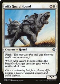 Affa Guard Hound, Duel Decks: Zendikar vs. Eldrazi