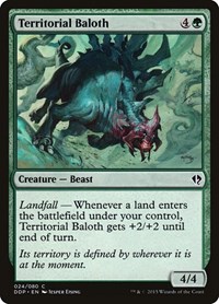 Territorial Baloth, Duel Decks: Zendikar vs. Eldrazi