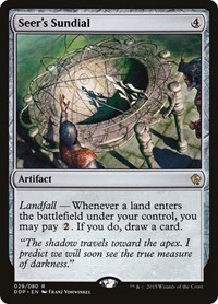 Seer's Sundial, Duel Decks: Zendikar vs. Eldrazi