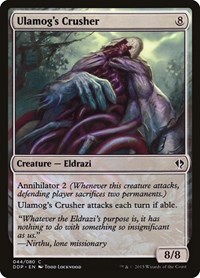 Ulamog's Crusher, Duel Decks: Zendikar vs. Eldrazi