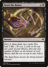 Read the Bones, Duel Decks: Zendikar vs. Eldrazi