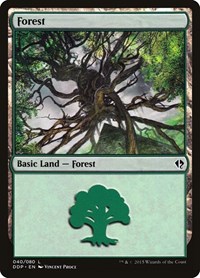 Forest (040), Duel Decks: Zendikar vs. Eldrazi