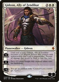 Gideon, Ally of Zendikar, Battle for Zendikar