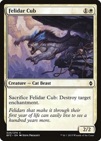 Felidar Cub, Battle for Zendikar