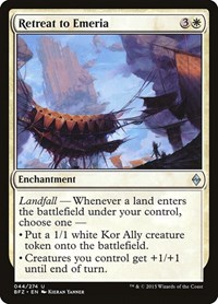 Retreat to Emeria, Battle for Zendikar