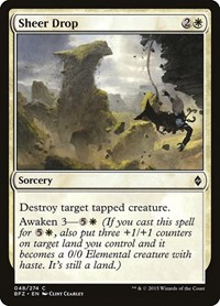 Sheer Drop, Battle for Zendikar