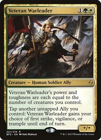 Veteran Warleader, Battle for Zendikar
