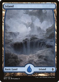 Island (259) - Full Art, Battle for Zendikar